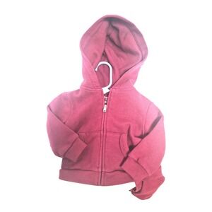Polo Ralph Lauren Set Size 9 Months Zip Hoodie And Pants Burgundy